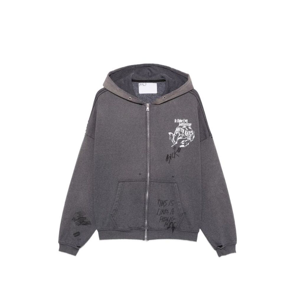Paly Hollywood Grey Sweaters & Knitwear - Hoodies Men